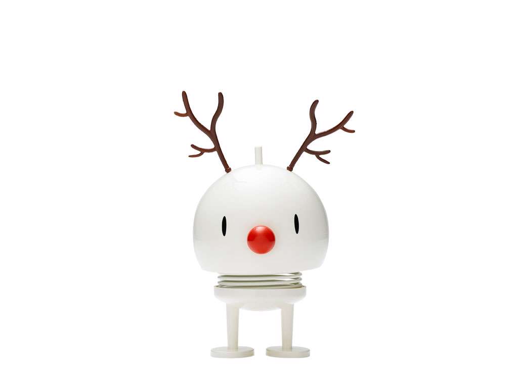 Hoptimist Reindeer Bumble M White