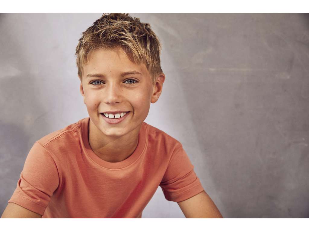 ØKOLOGISK O-HALS T-SHIRT BØRN