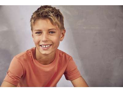 ØKOLOGISK O-HALS T-SHIRT BØRN