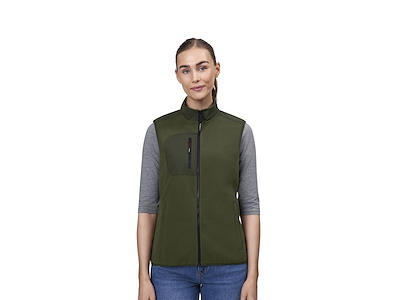 Bonded fleecevest | dame