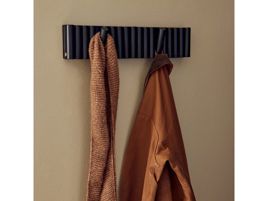 Andersen Furniture Mono Coat Rack - Large 59X4,5Xh12,5 Cm Ash Matt Black