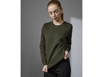 ØKOLOGISK O-HALS SWEATSHIRT DAME