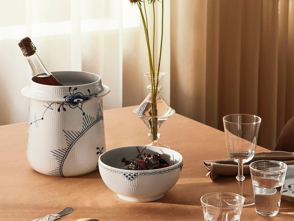 #Royal Copenhagen Blå Mega Vinkøler