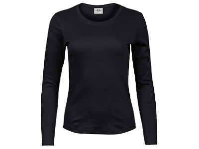 TEE JAYS LONG SLEEVE INTERLOCK - DAME
