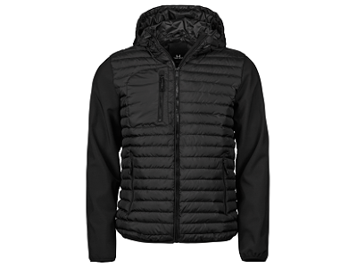 HOODED CROSSOVER JACKET
