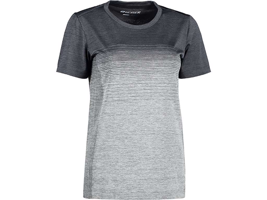 WOMEN SEAMLESS STRIPED S/S T-SHIRT