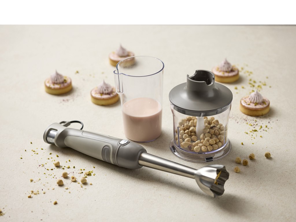 Blomsterbergs Stavblendersæt 1000 watt i latte