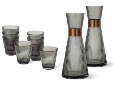 #Rosendahl Grand Cru Sæt M. 2 Vandkaraffeler & 8 Glas