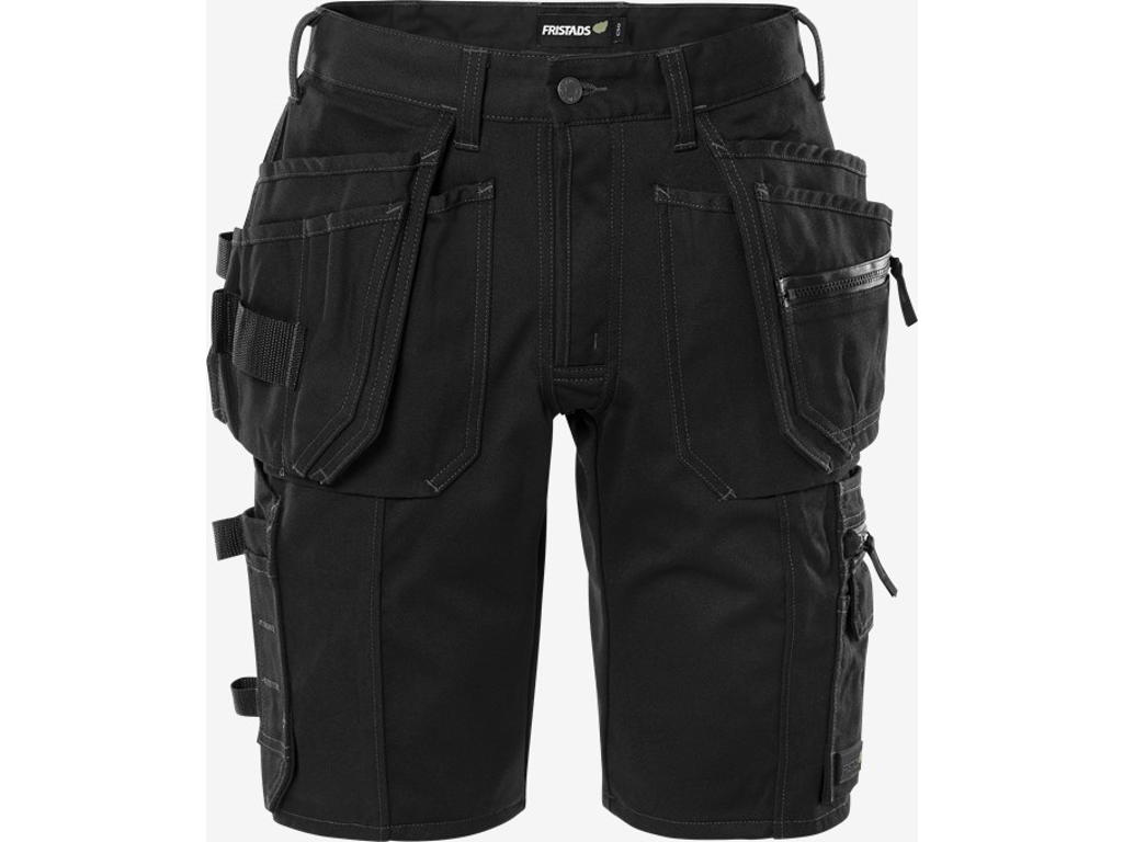 KANSAS GREEN HÅNDVÆRKERSHORTS I STRETCH 2532