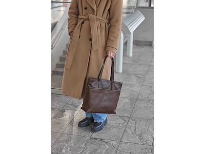 Markberg Læder Shoppertaske