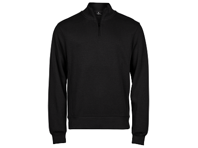 Tee Jay Ribbed Interlock Half Zip
