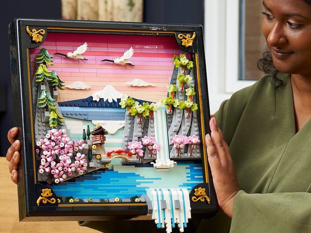 Lego Japanese Cherry Blossom Land. V29