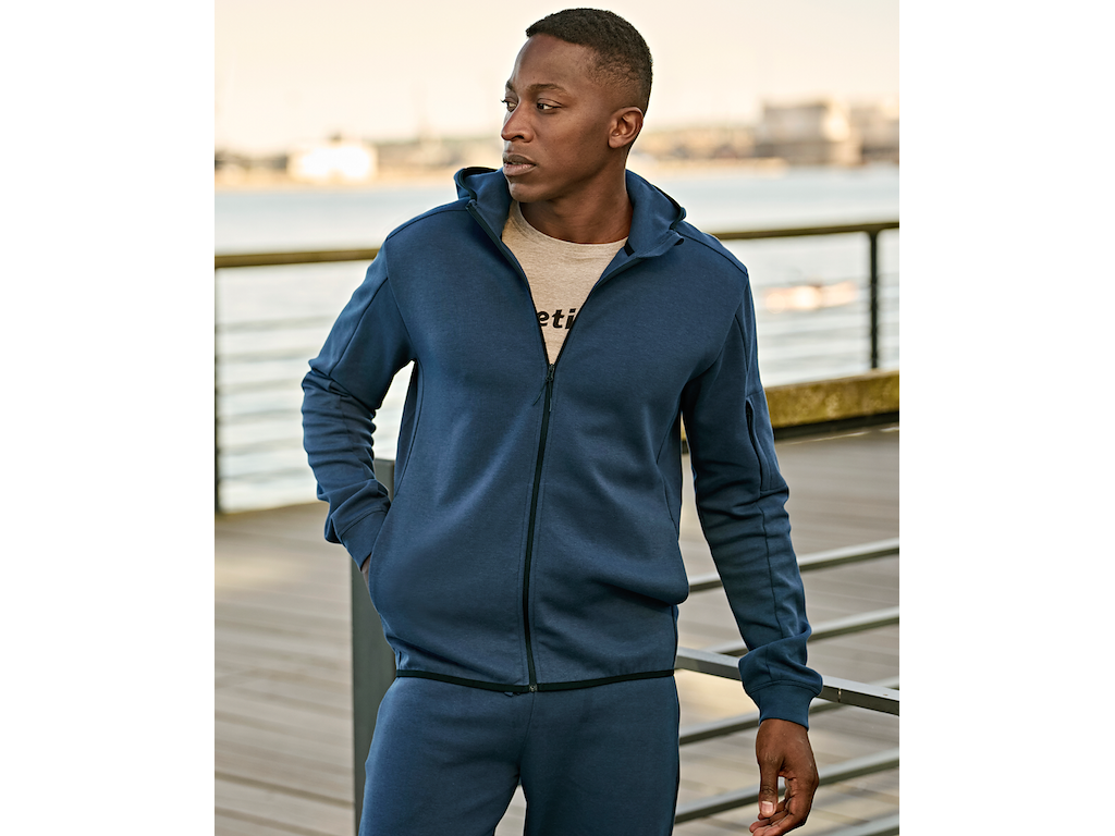 Tee Jay Athletic Hooded Full Zip Sweat
