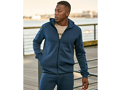 Tee Jay Athletic Hooded Full Zip Sweat