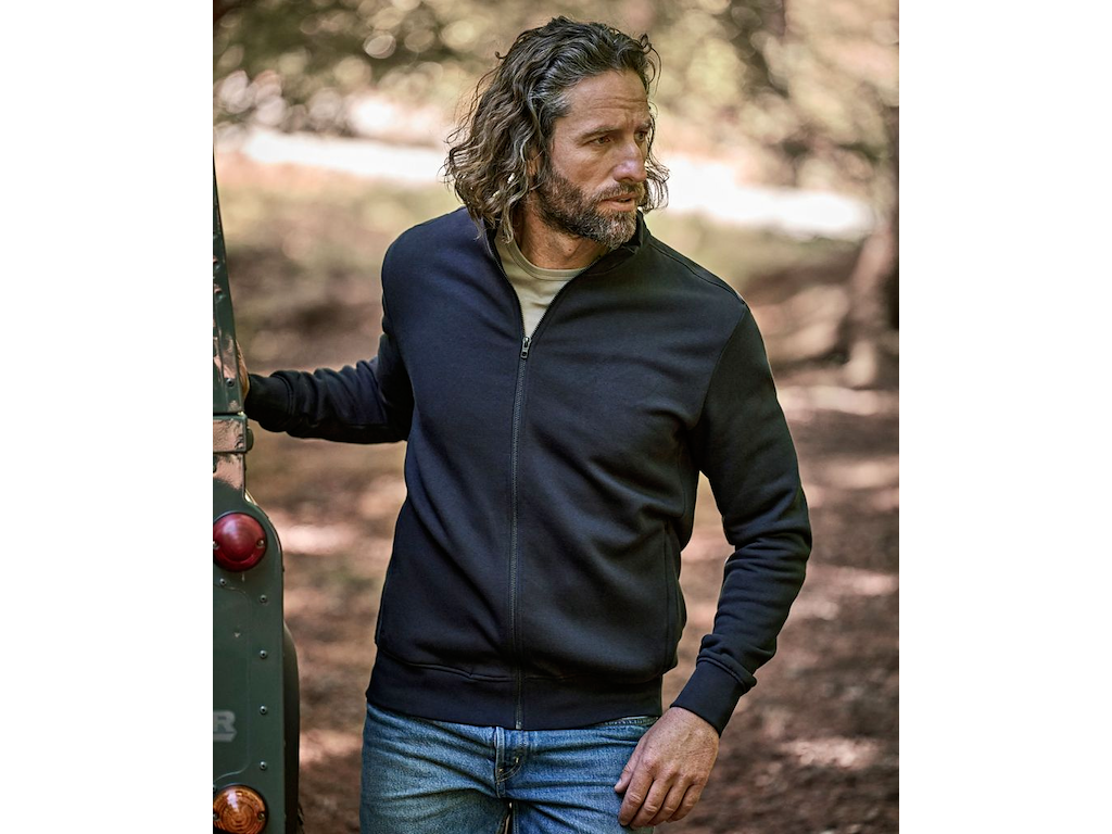 TEE JAYS FULL ZIP SWEAT CARDIGAN