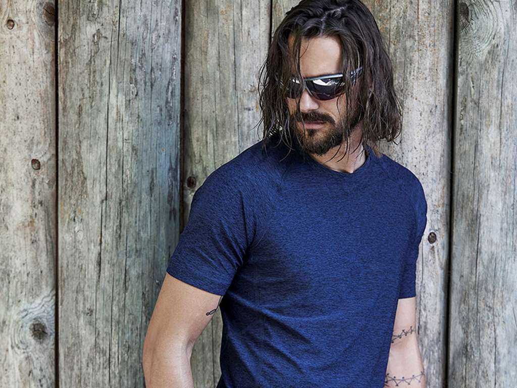 COOLDRY TEE, MELANGE