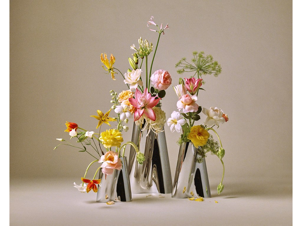 Georg Jensen Littus Vase 20 cm. 