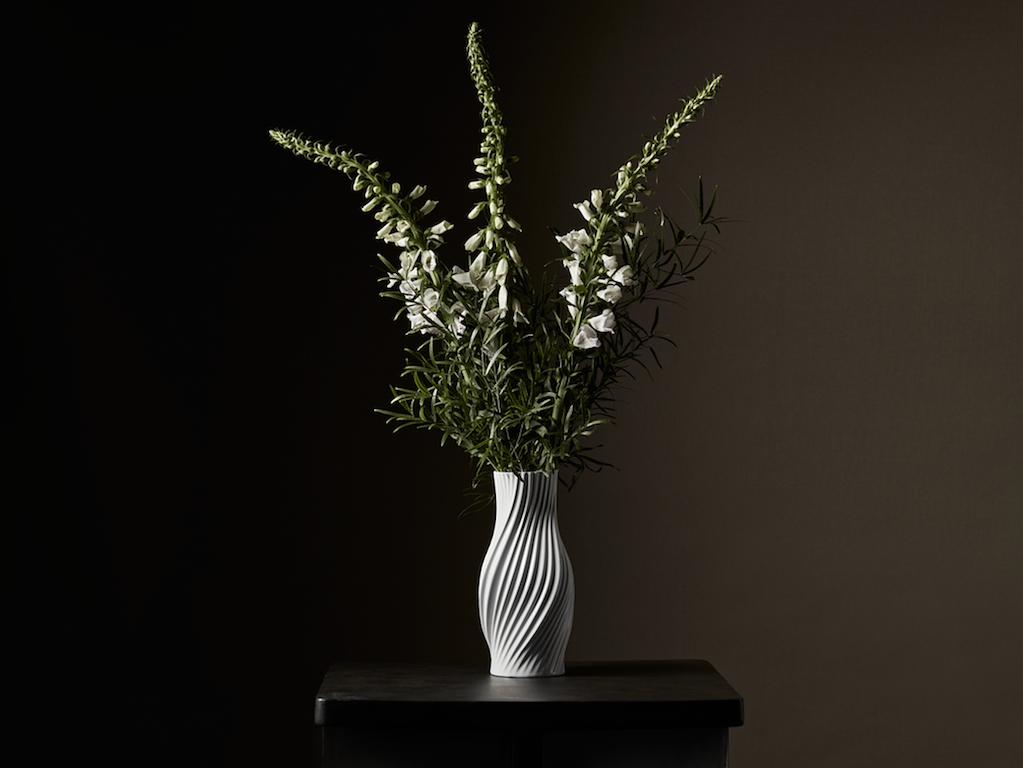 Lyngby Twist Vase H31 Cm