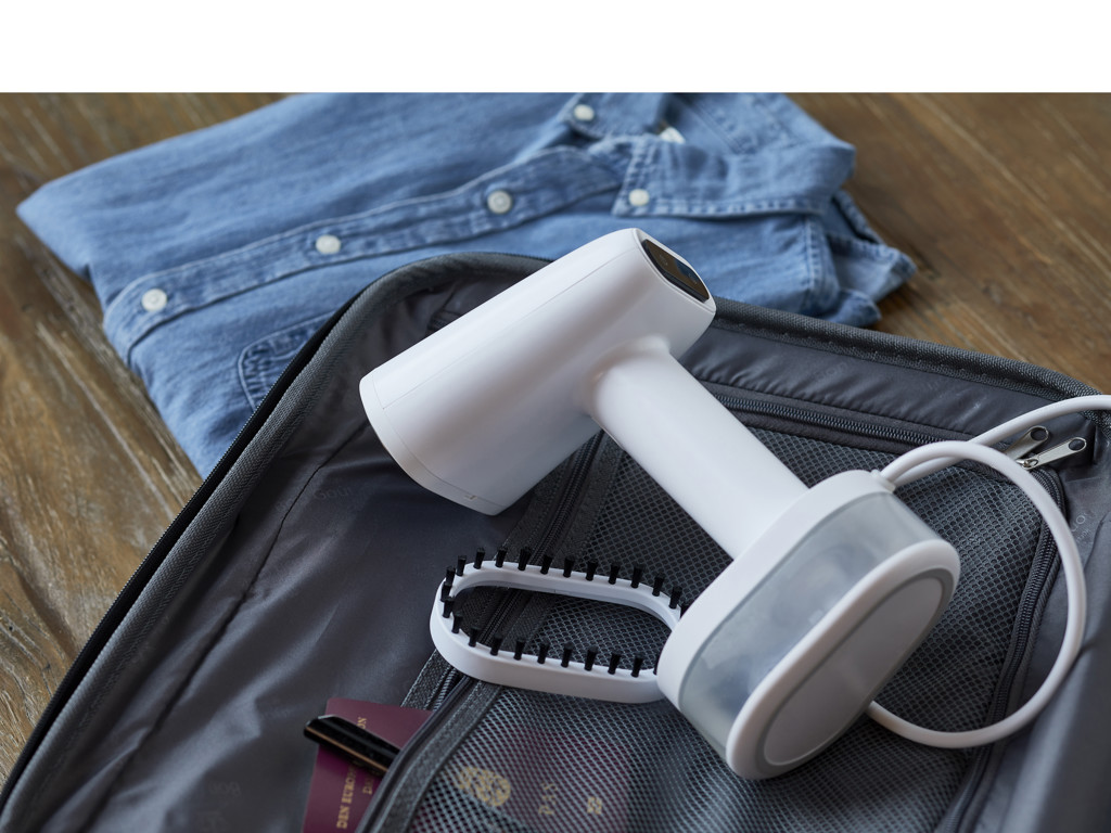 Nordic Sense Håndsteamer 1600 watt, stående model i hvid