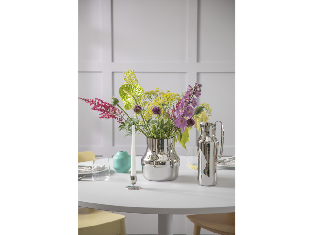 Gense Karaffel 30 cm i blank stål, Dorotea