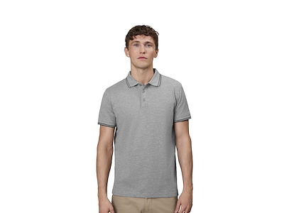STRETCH CONTRAST POLOSHIRT
