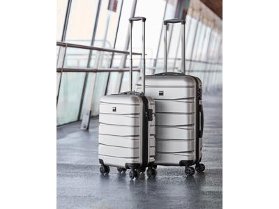 Bon Goût Kuffertsæt Tokyo 19" & 24 i Aluminium  Inkl. rejsepude