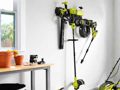#Ryobi Vægopbevaringssæt 7 dele