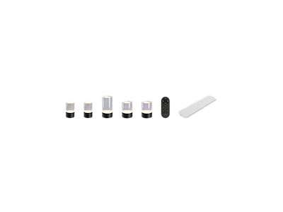 5 stk. Uyuni Glow rods Lamper, opladebase& fjernbetjening