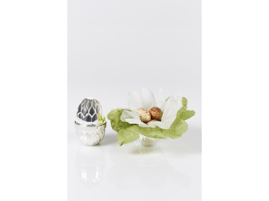 SummerBird Silver Egg - Miniature