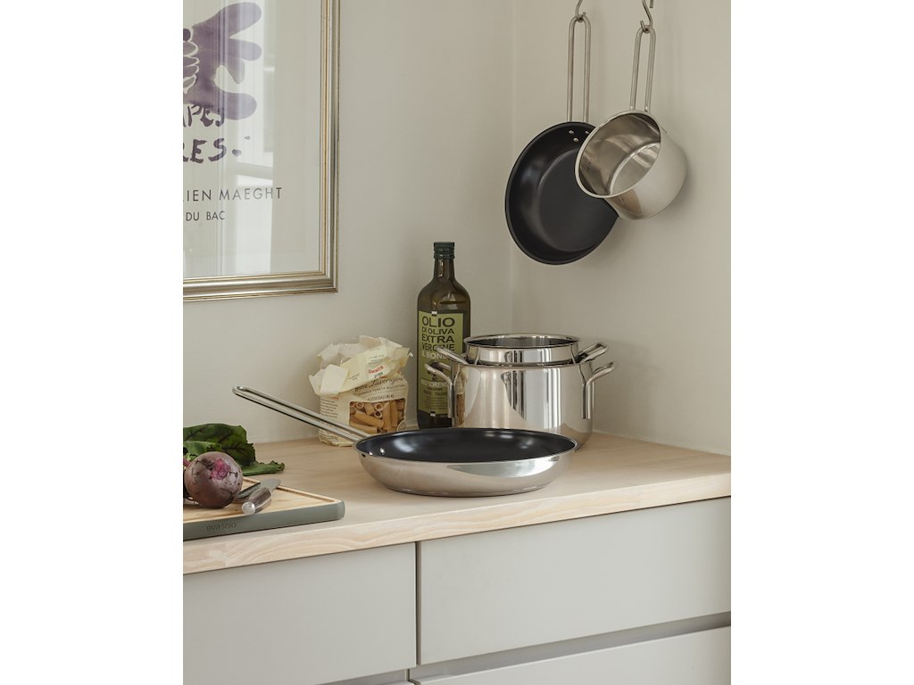 Eva Trio  Stainless Steel Gryde og pandesæt 5 stk. Ø20 cm Ø28 cm 1,1 l 2,2 l 3,6 l
