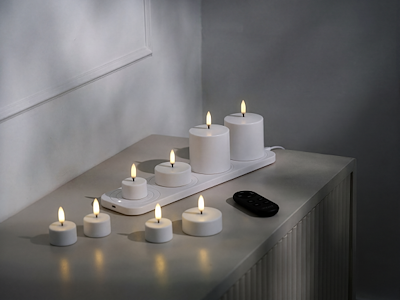 8 stk. Genopladelige Uyuni LED-lys,