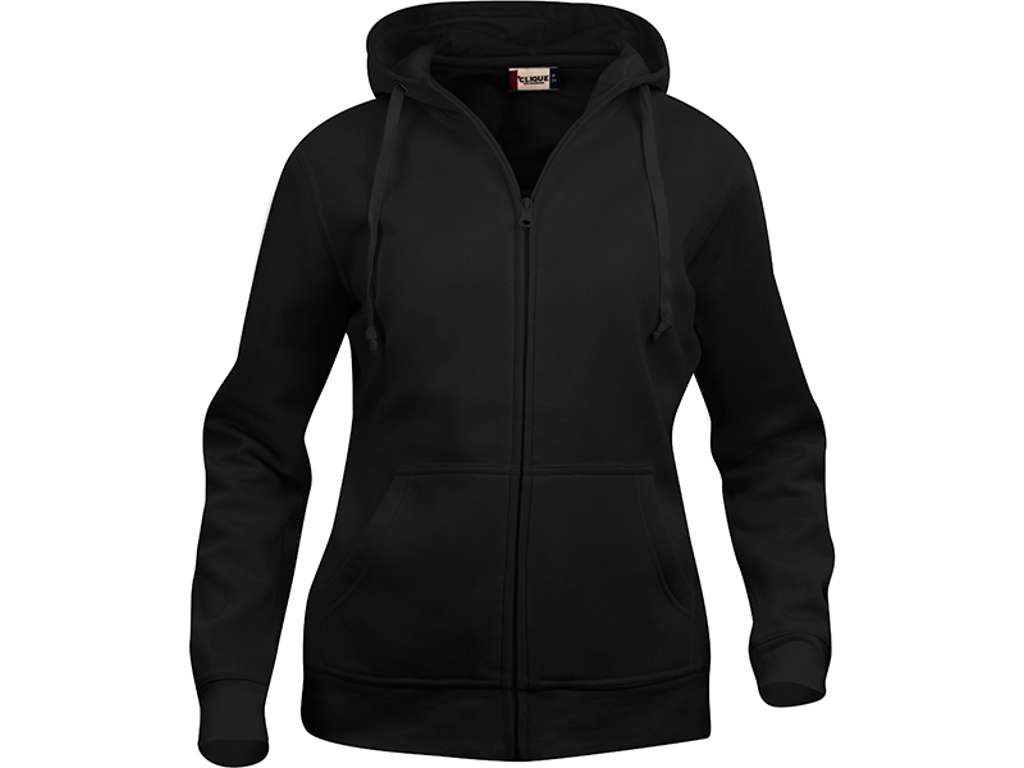 CLIQUE BASIC HOODY ZIP, DAME