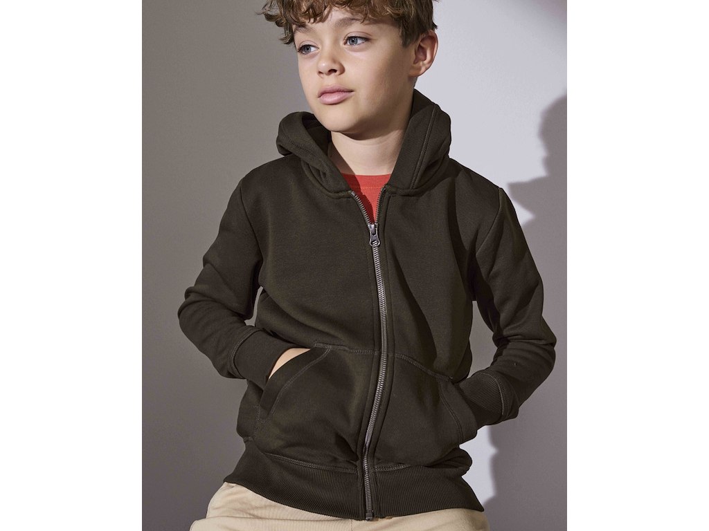 CORE FULL ZIP HODDIE, BØRN
