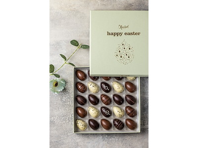 Xocolatl Golden eggs marzipan 25