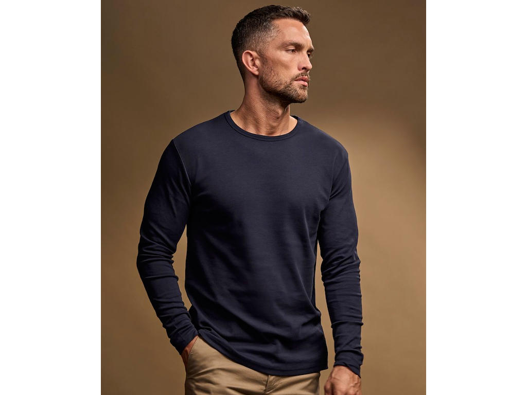 TEE JAYS LONG SLEEVE INTERLOCK - HERRE