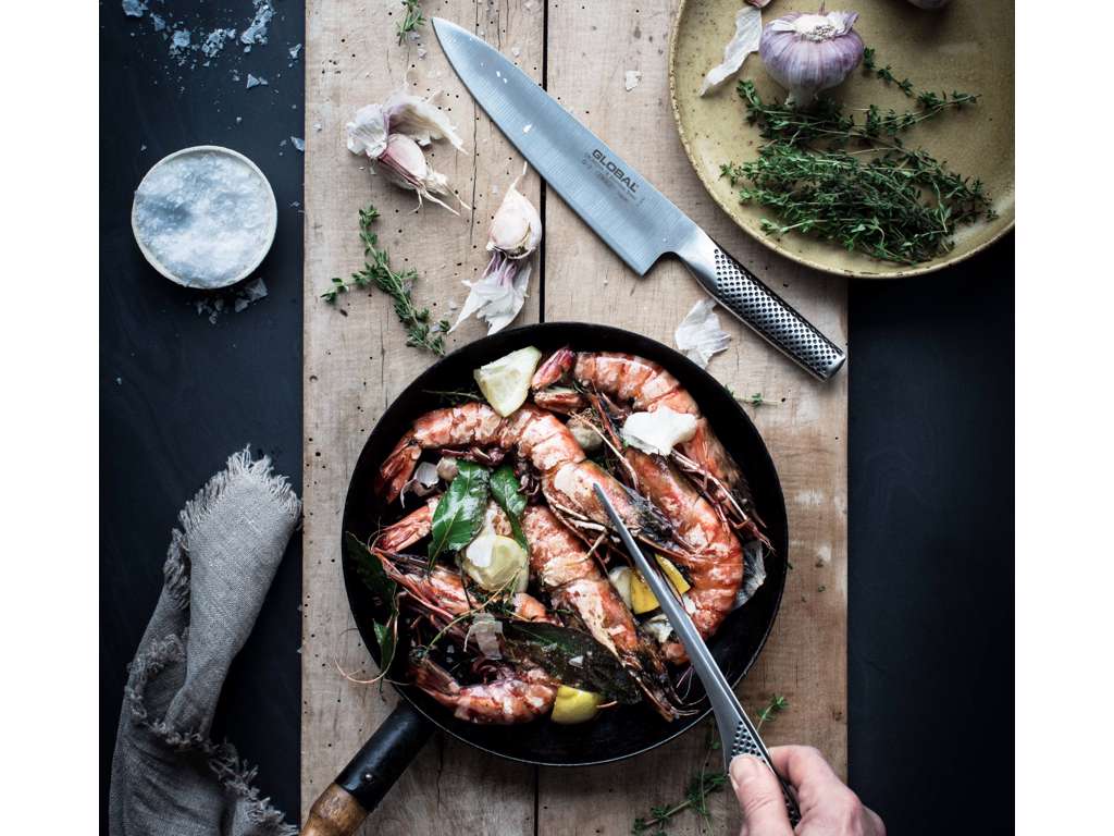 #GLOBAL KNIVSÆT M. KNIV & MADPINCET