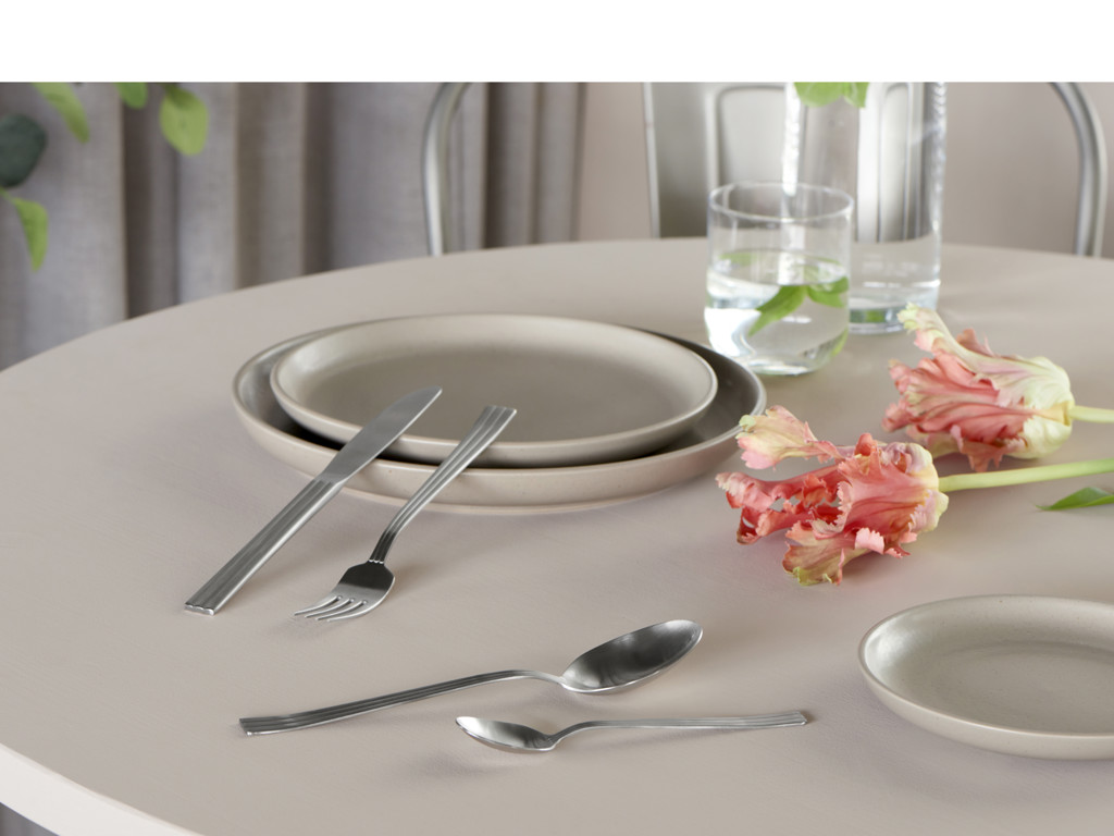 Gense Bestiksæt 16 dele mat stål, Thebe