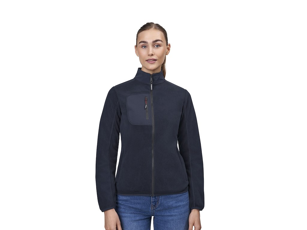 Bonded fleecejakke | dame
