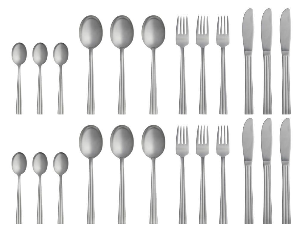Gense bestiksæt 48 dele mat stål
