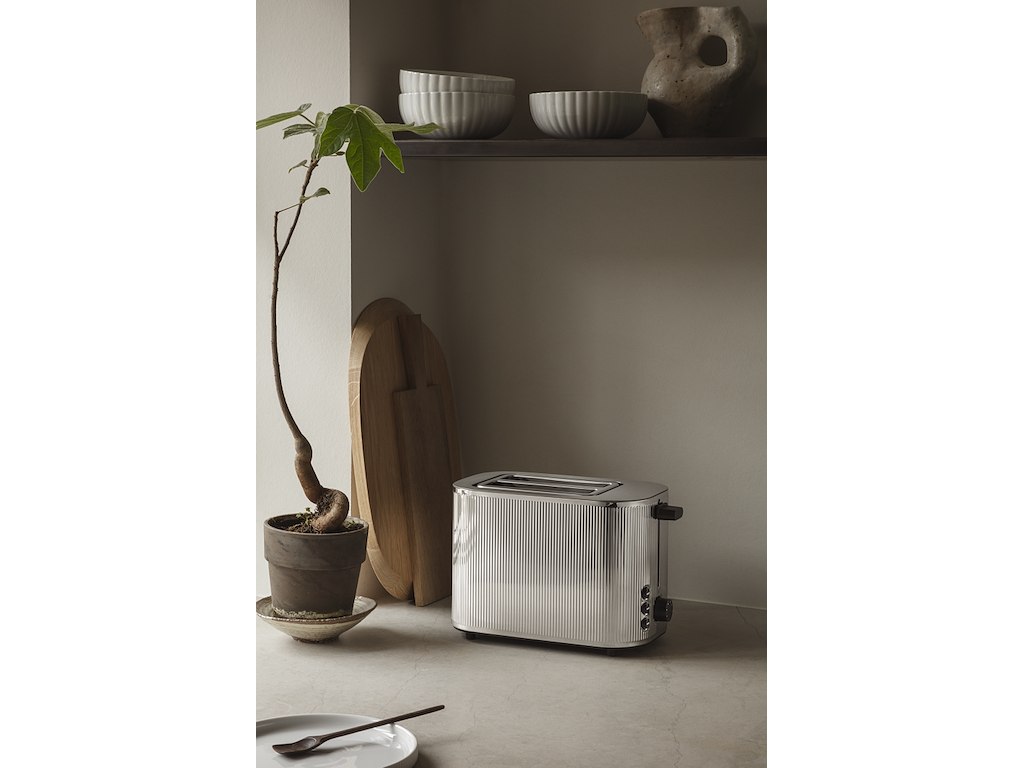 Georg Jensen Bernadotte Brødrister - Rustfritstål