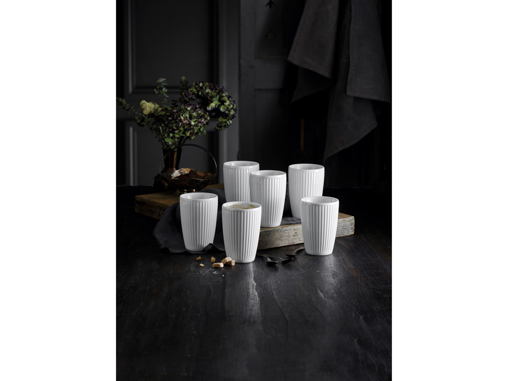 Pillivuyt Termokrus 25 cl 6 stk, Plissé