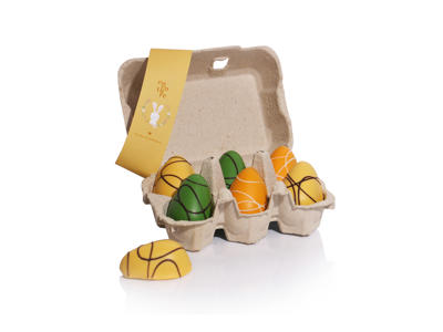 216g 6 stk. assort farvede 36g marcipanæ