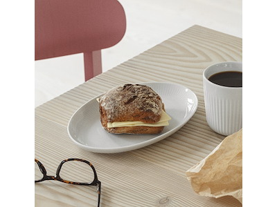 Legio Nova Oval coupe tallerken 24,5 cm 8 stk.