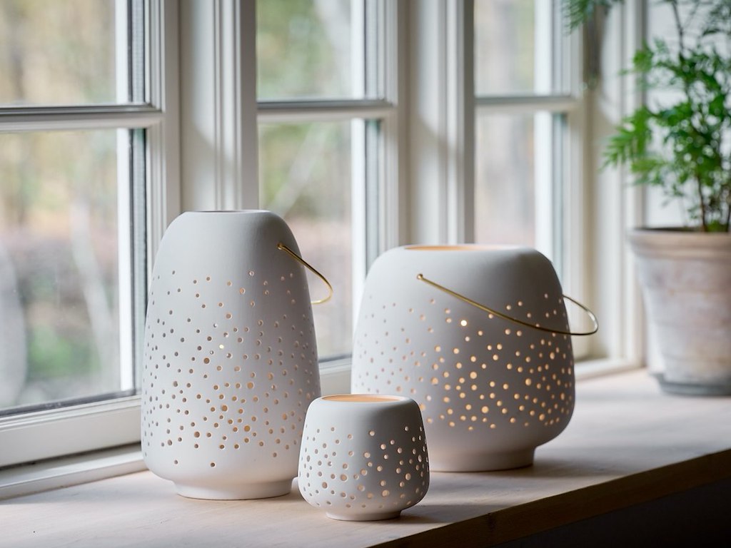 Uyuni’s keramik lanterner med LED-lys