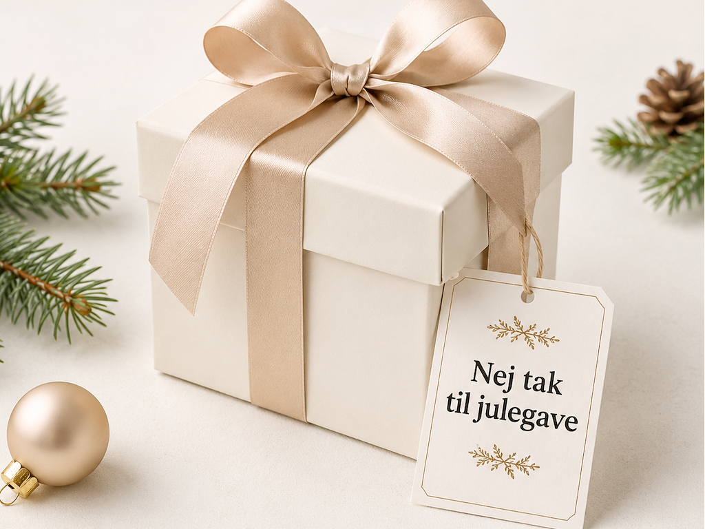 Nej tak til julegave!