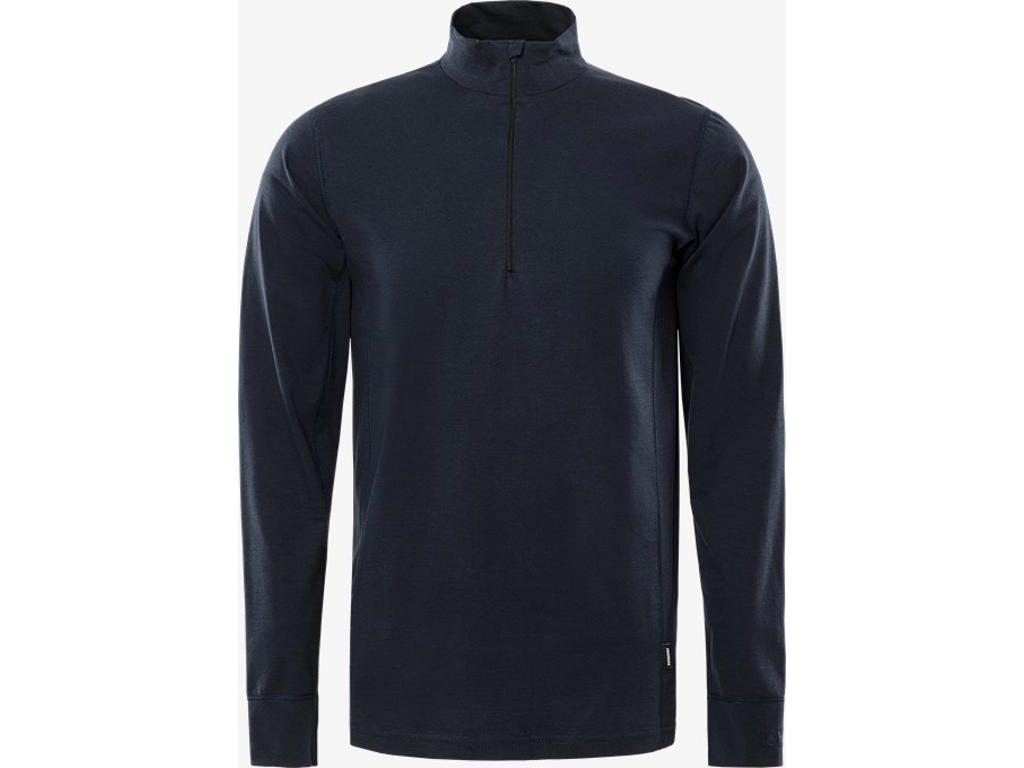 KANSAS FLAMESTAT UNDERTRØJE MED KORT LYNLÅS 7029