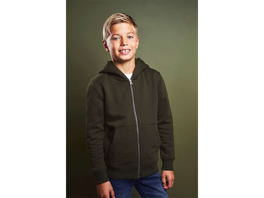 CORE FULL ZIP HODDIE, BØRN