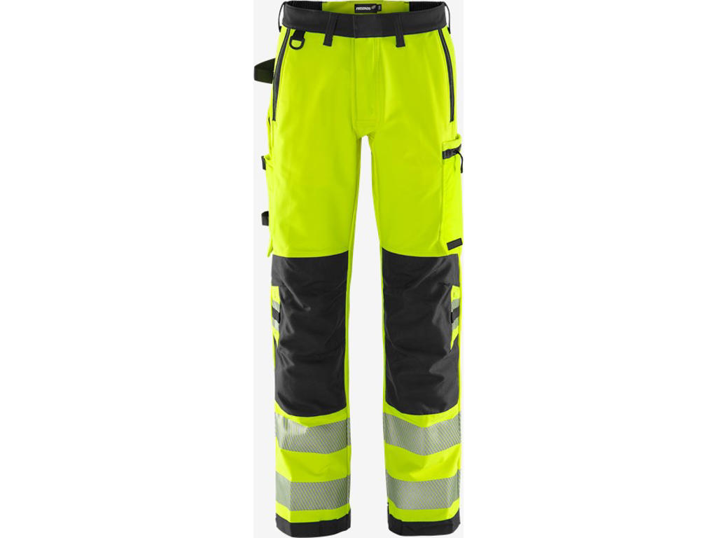 KANSAS HI-VIS GREEN STRETCHBUKSER KLASSE 2 2645 GSTP