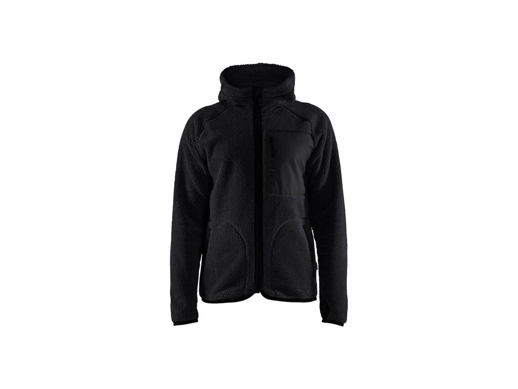 BLÅKLÄDER FIBERPELS JAKKE MED HÆTTE