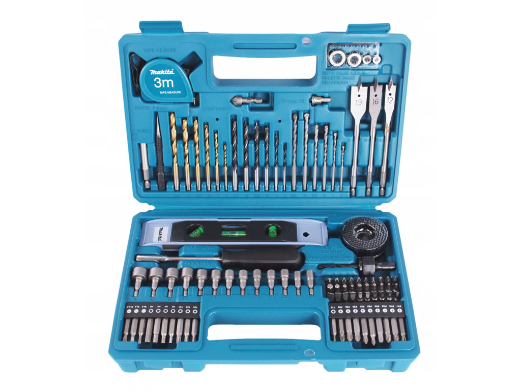 #Makita Bor-Bit værktøjssæt 102 dele